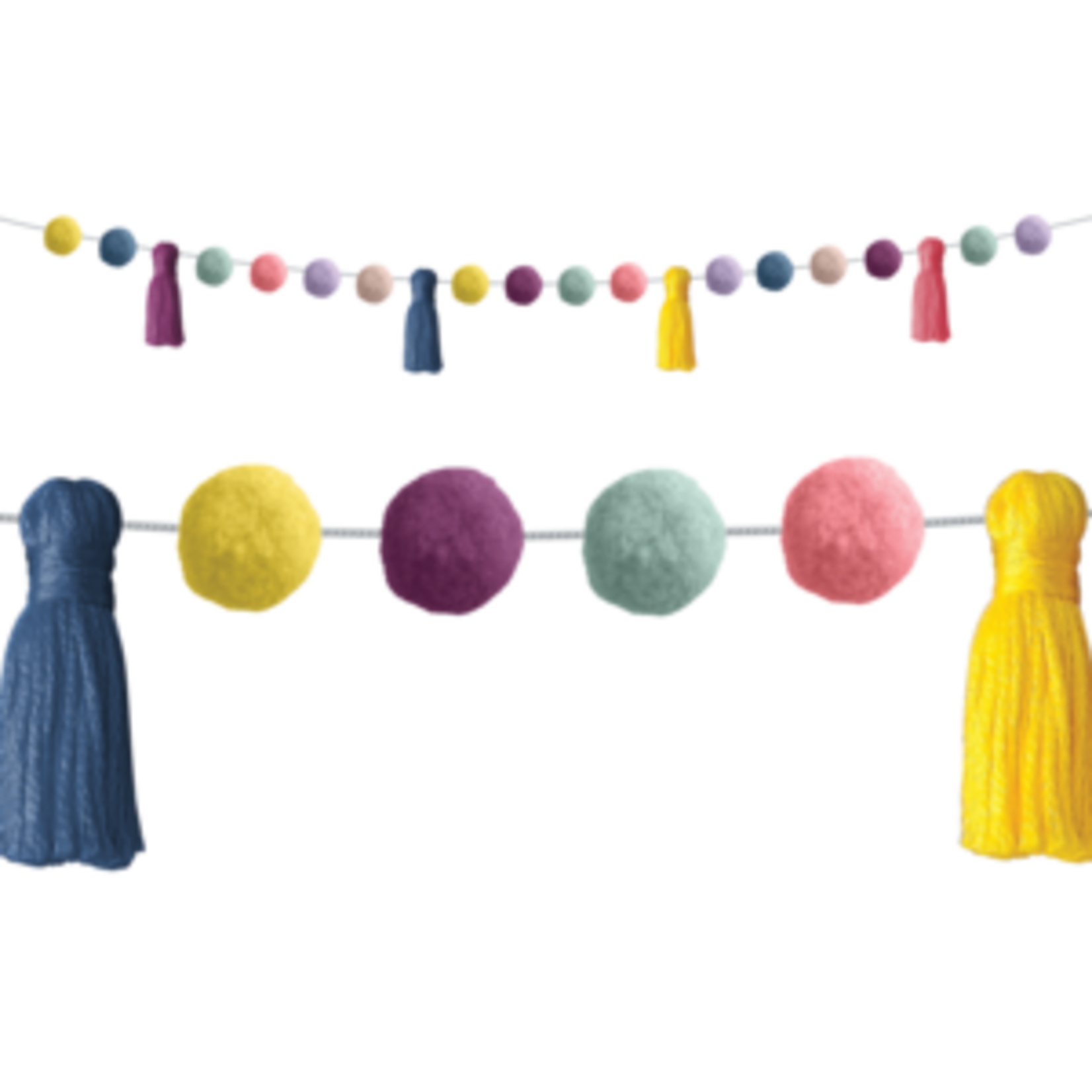 Teacher Created Resources Oh Happy Day Pom-Poms and Tassels Garland [TCR9093]