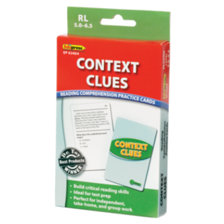 Teacher Created Resources Context Clues Practice Cards Green Level