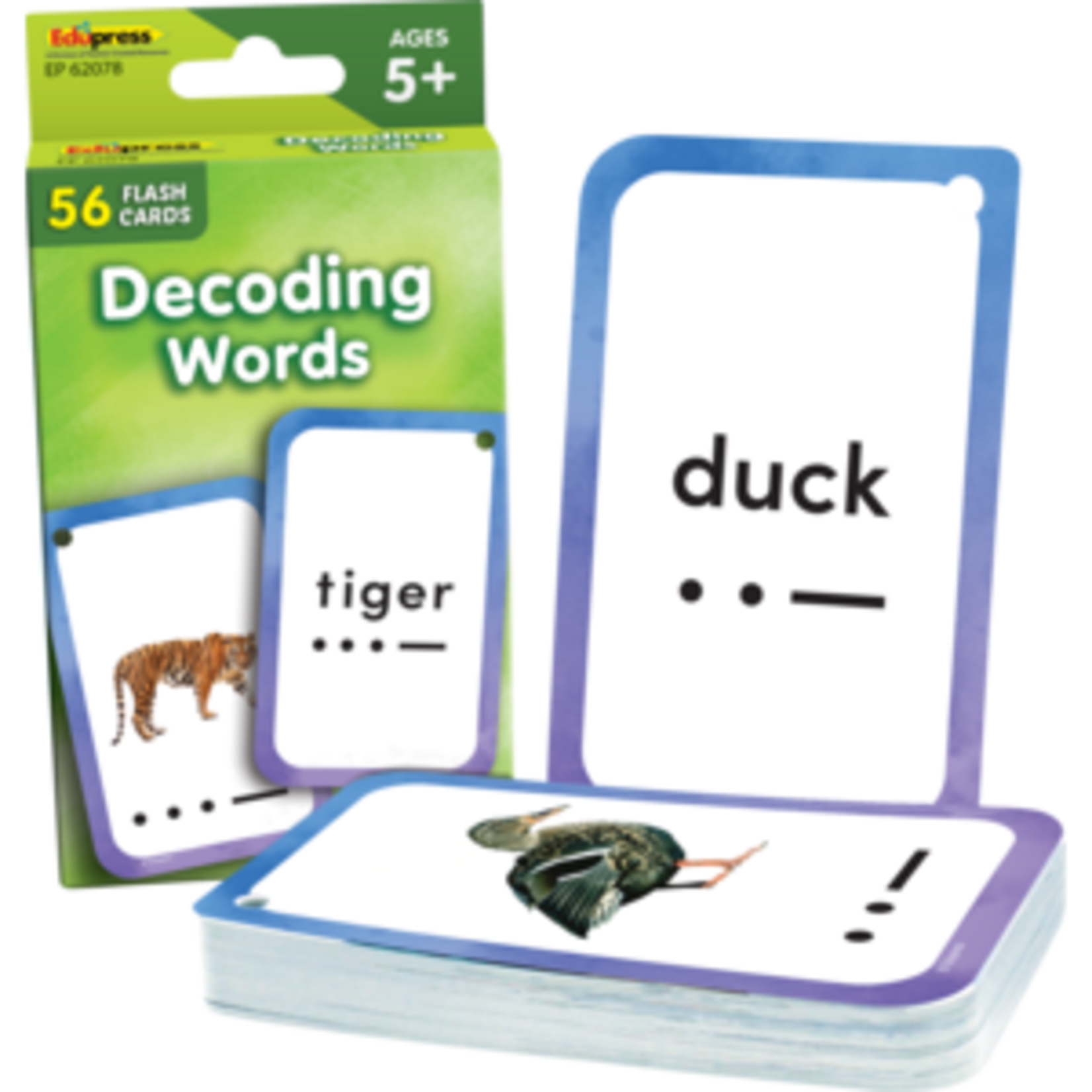 Teacher Created Resources Decoding Words Flash Cards [TCR62078]