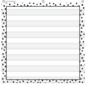 Teacher Created Resources Black Painted Dots on White 7 Pocket Chart