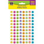 Teacher Created Resources Brights 4Ever Smiley Faces Mini Stickers Valu-Pak [TCR3925]