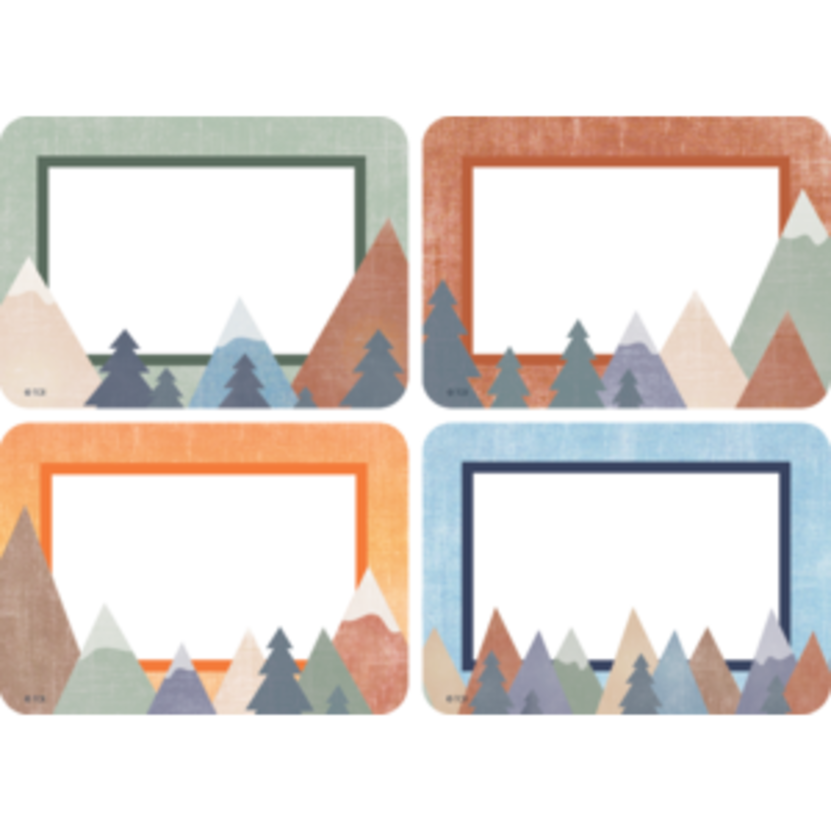 Teacher Created Resources Moving Mountains Name Tags/Labels - Multi-Pack [TCR9128]