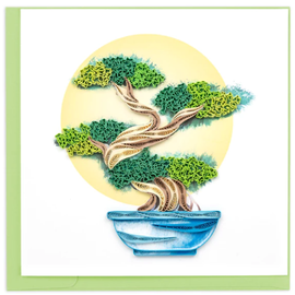 QUILLING CARDS, INC QUILLING CARD BONSAI TREE