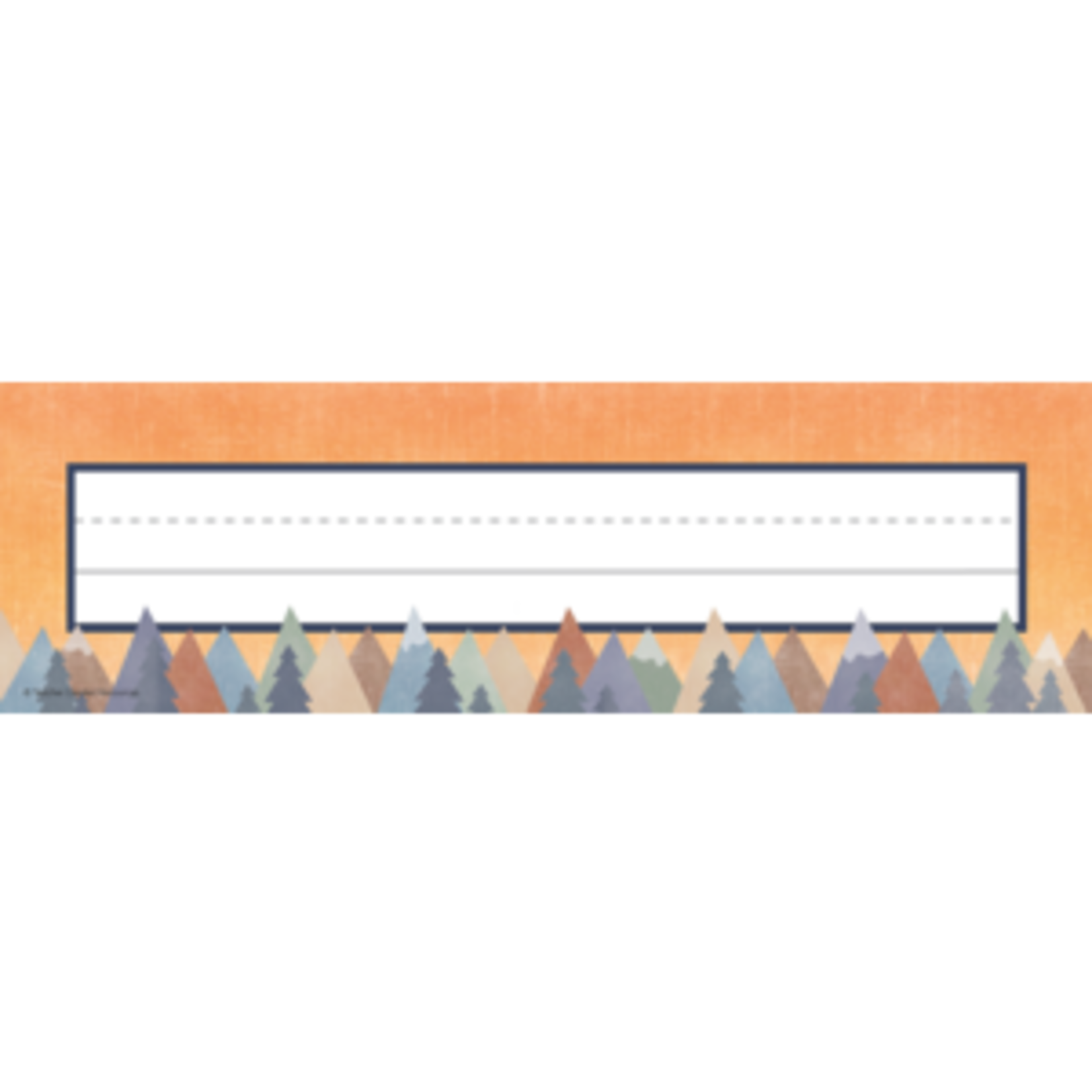 Teacher Created Resources Moving Mountains Flat Name Plates [TCR9127]