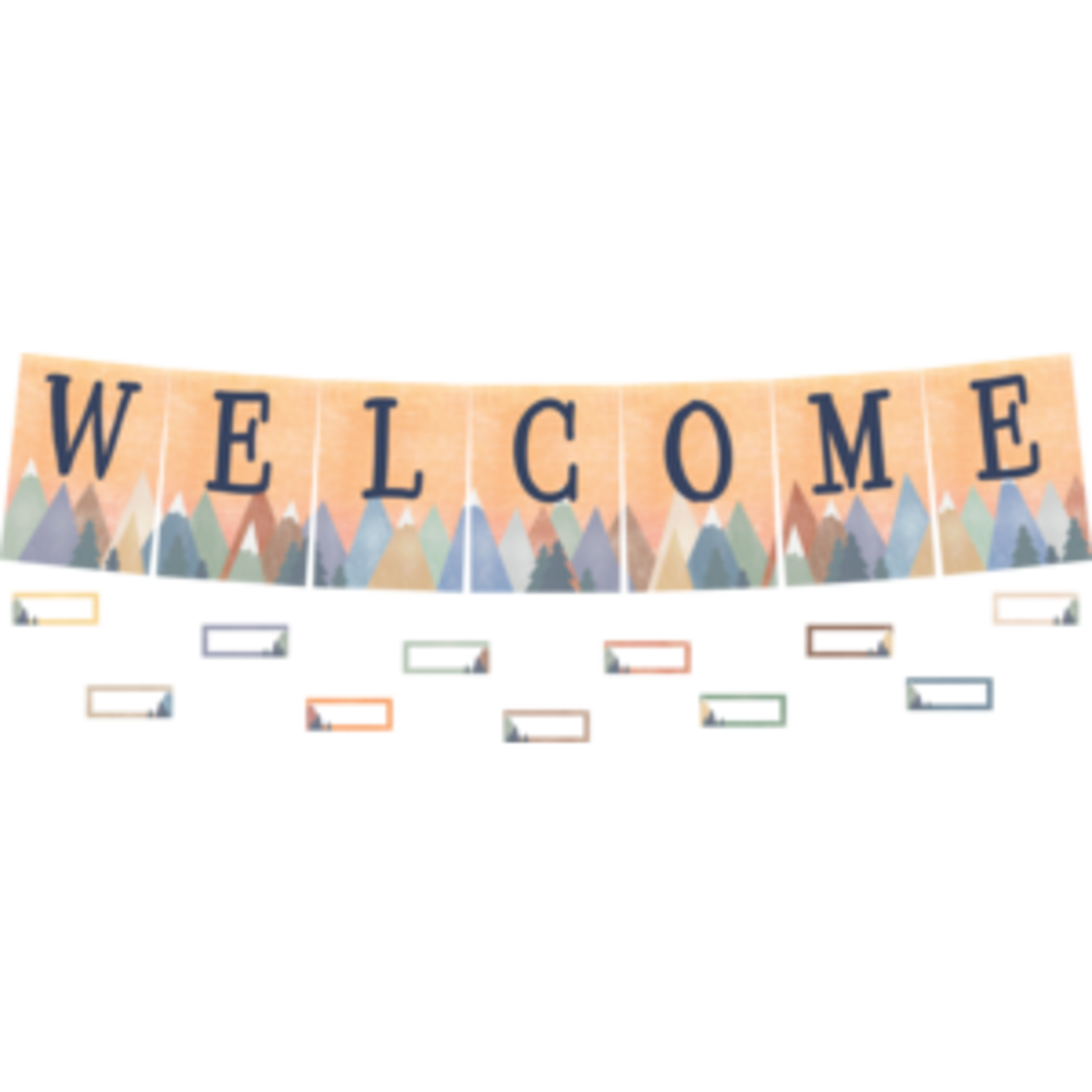 Teacher Created Resources Moving Mountains Welcome Bulletin Board [TCR9140]