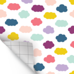 Teacher Created Resources Oh Happy Day Clouds Peel and Stick Decorative Paper [TCR70007]