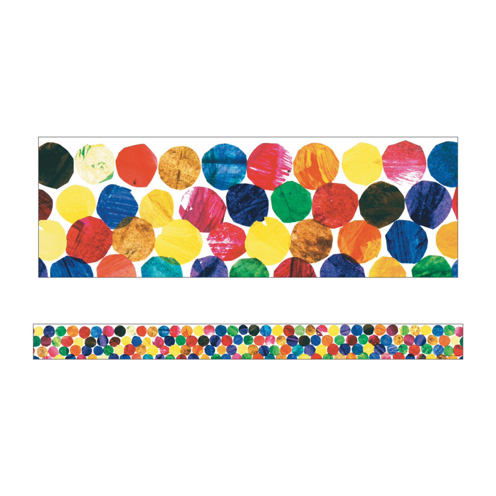 Carson-Dellosa Publishing Group Eric Carle The Very Hungry Caterpillar™ Dots Straight Borders [CD108063]