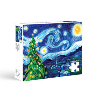 ALLPORT EDITIONS Silent Night, Starry Night Puzzle - 1000 Pieces