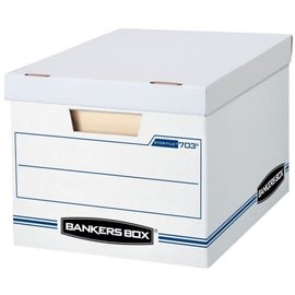 FELLOWES Bankers Box Stor/File Corrugated File Storage Boxes