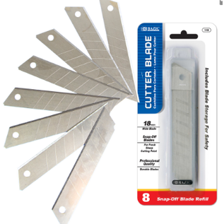BAZIC BAZIC Cutter Replacement Blades with Tube (8/Tube)