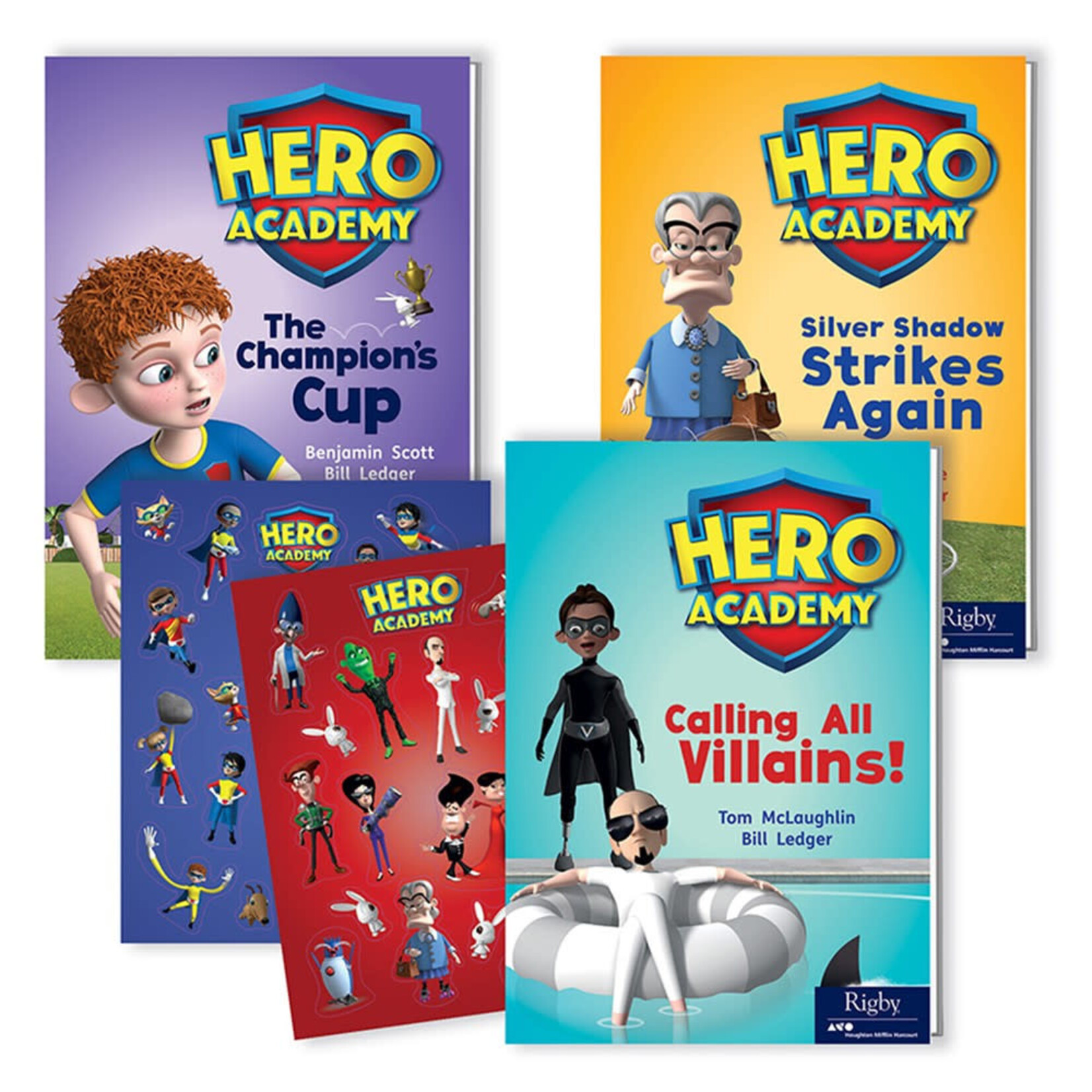HOUGHTON MIFFLIN Hero Academy Leveled Readers Grade 3 (610L) [9780358177838]