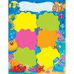 Trend Enterprises Job Chart Sea Buddies Learning Chart 17x22 [T38356]