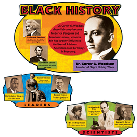 Trend Enterprises Black History Bulletin Board Set