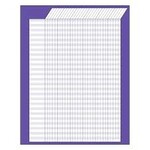Trend Enterprises PURPLE VERTICAL JUMBO CHART 17x22 [T73206]