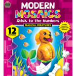 Teacher Created Resources Magical Creatures Modern Mosaics Stick to the Numbers [TCR10325]