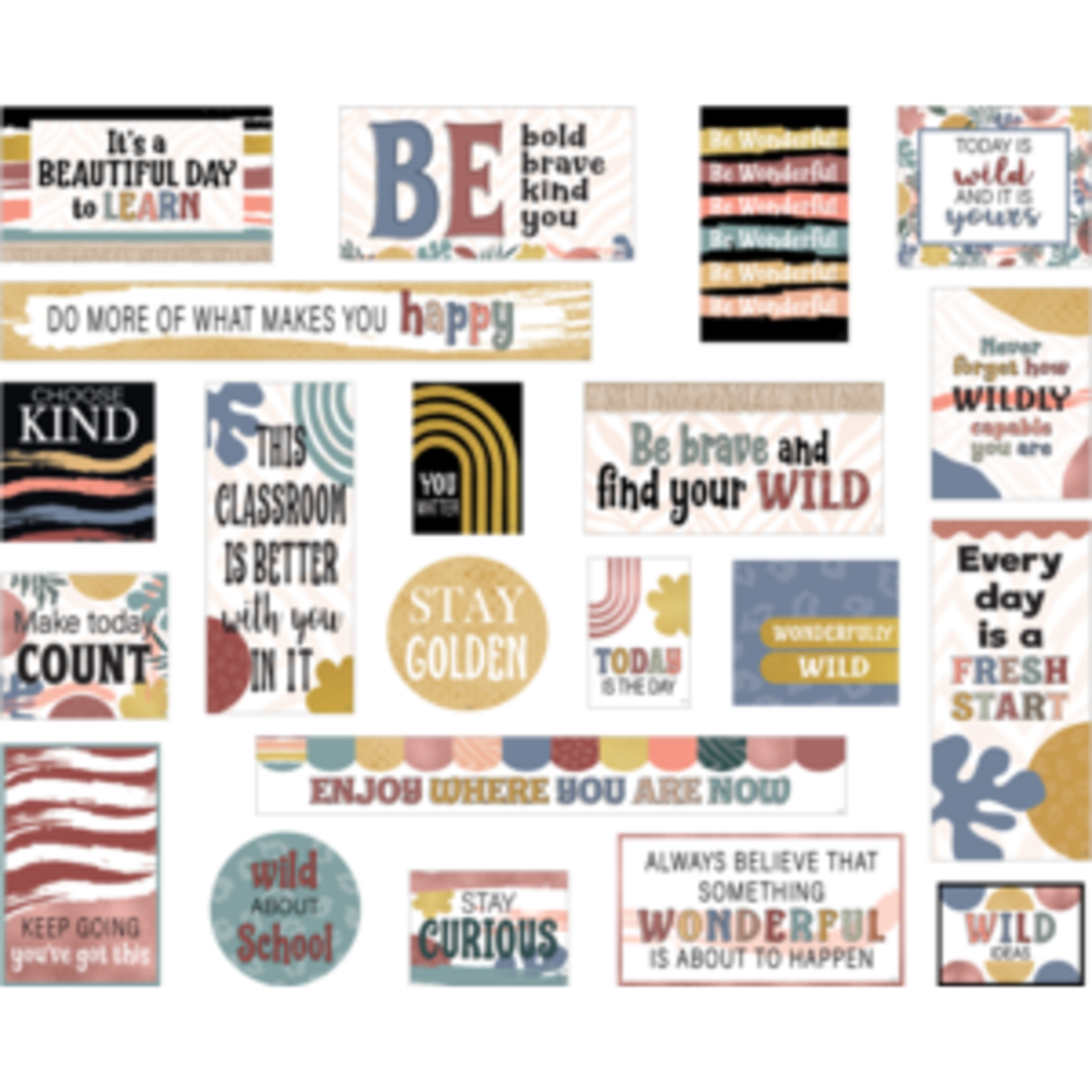 Teacher Created Resources Wonderfully Wild Mini Bulletin Board [TCR6679]