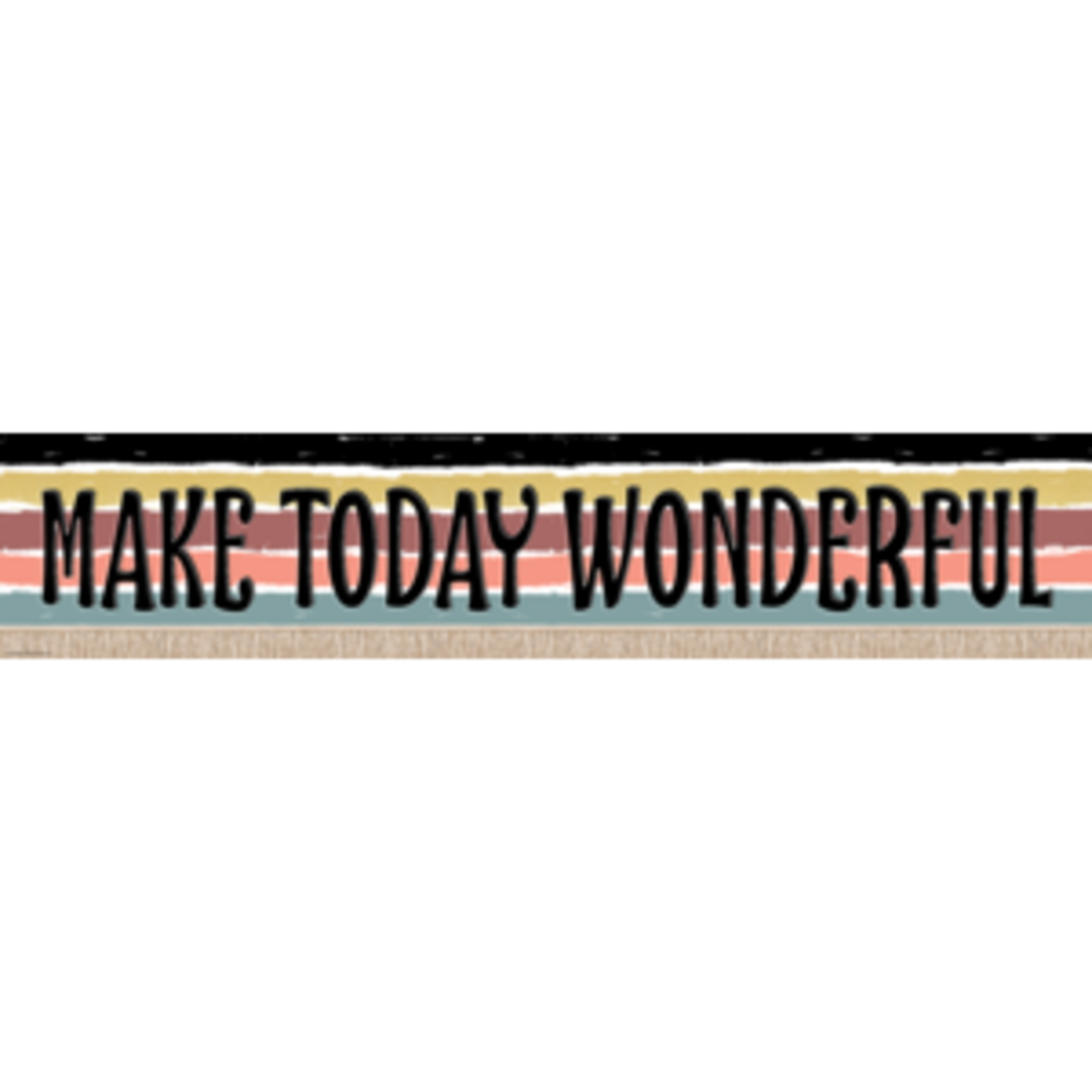 Teacher Created Resources Wonderfully Wild Make Today Wonderful Banner [TCR6683]