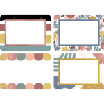 Teacher Created Resources Wonderfully Wild Name Tags/Labels - Multi-Pack [TCR6691]