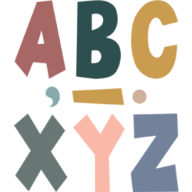 Teacher Created Resources Wonderfully Wild 7" Fun Font Letters