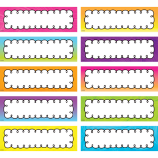 Teacher Created Resources Brights 4Ever Labels Magnetic Accents