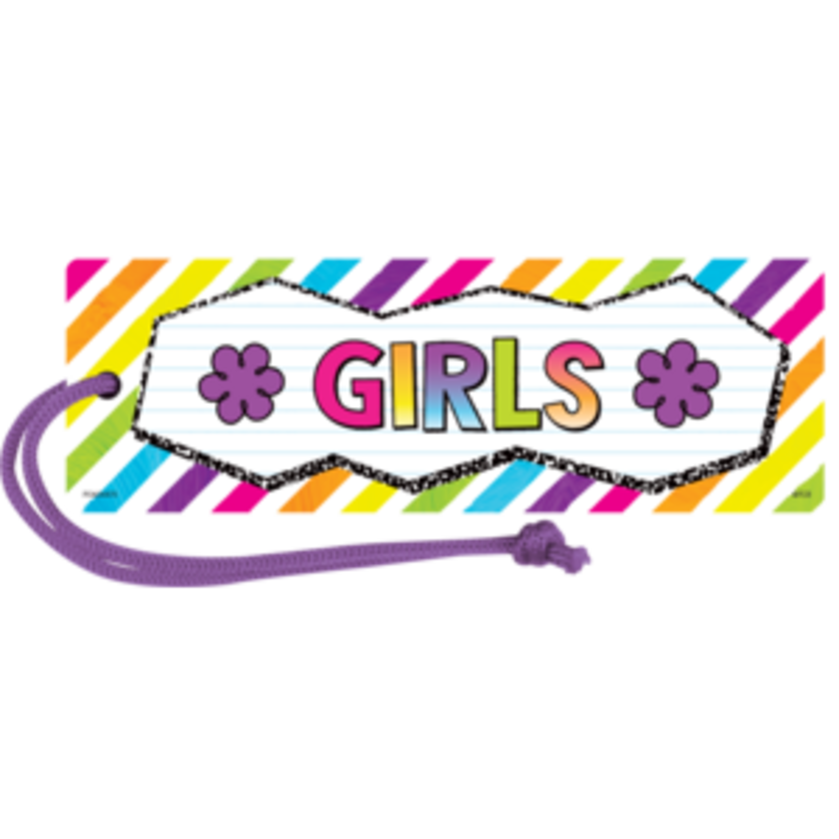 Teacher Created Resources Brights 4Ever Magnetic Girls Pass [TCR77062]