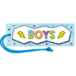 Teacher Created Resources Brights 4Ever Magnetic Boys Pass