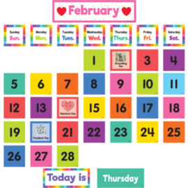 Teacher Created Resources Colorful Calendar Pocket Chart Cards