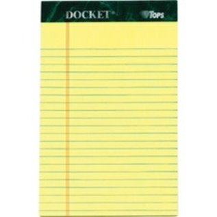 TOPS Products TOPS Jr. Legal Rule Docket Writing Pads 12 Pack