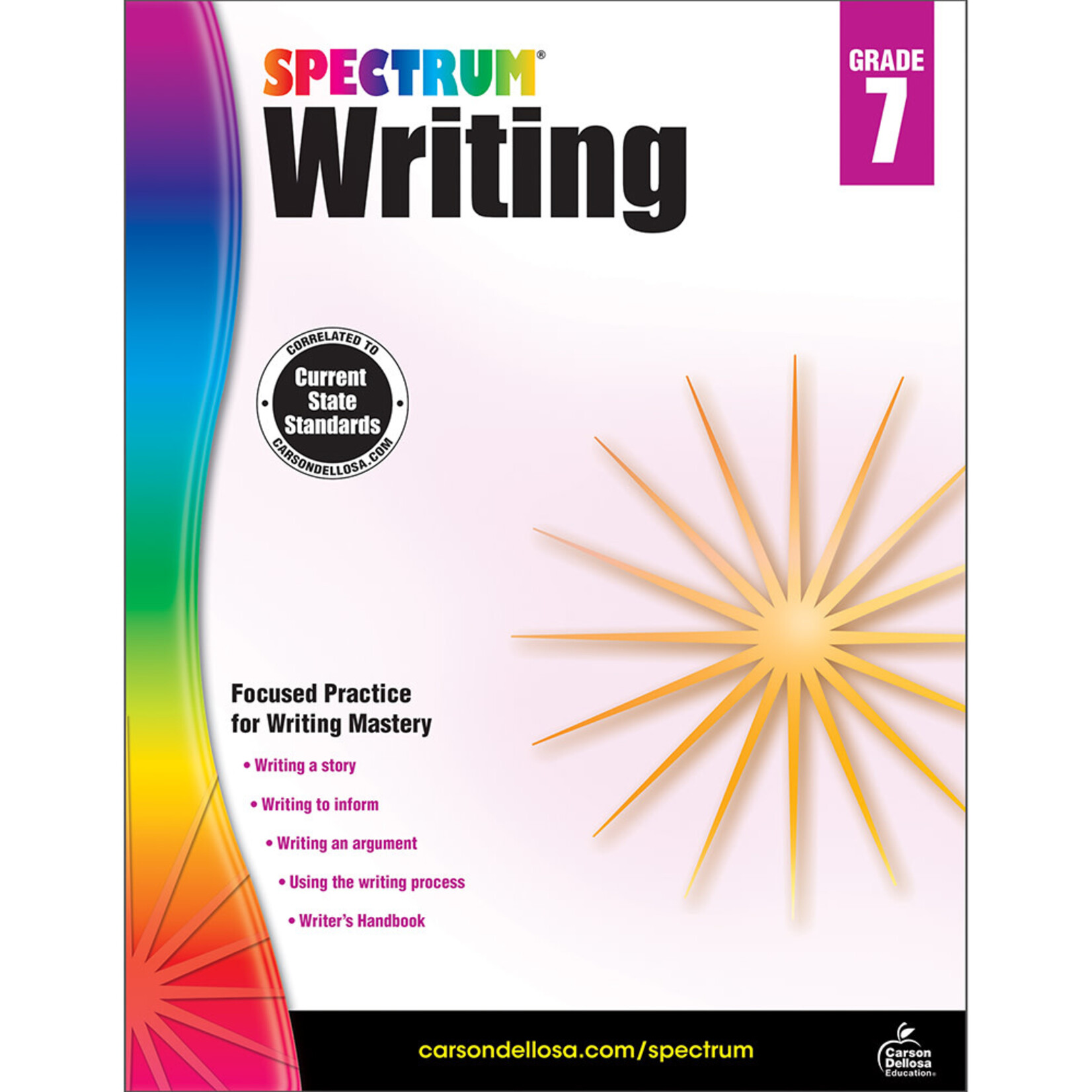 Carson-Dellosa Publishing Group Spectrum Writing Book Grade 7 [CD704576]