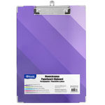 BAZIC BAZIC Standard Size Monochromos Paperboard Clipboard w/ Low Profile Clip [1833]