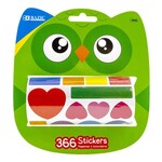 BAZIC BAZIC Mix Shapes Sticker Rolls (366/Roll) [3868]