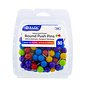 BAZIC BAZIC Assorted Color Round Push Pins (80/Pack)
