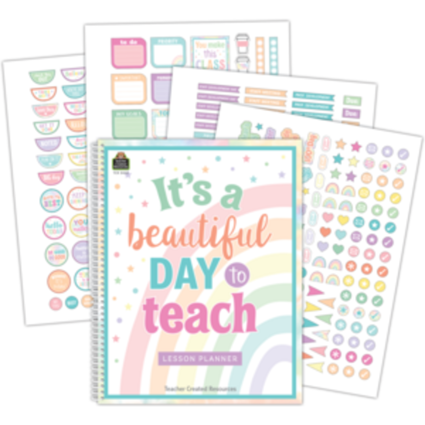 Teacher Created Resources Pastel Pop Lesson Planner [TCR8436]