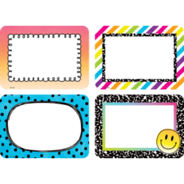 Teacher Created Resources Brights 4Ever Name Tags/Labels - Multi-Pack