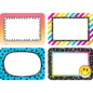 Teacher Created Resources Brights 4Ever Name Tags/Labels - Multi-Pack