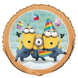 UNIQUE Minion 18 Inch Mylar Balloon - 1 count