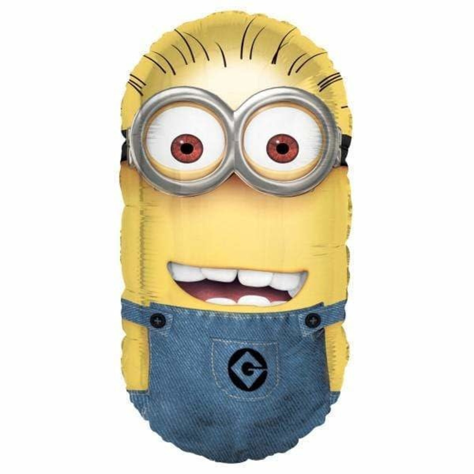 UNIQUE Minion 35 Inch Mylar Balloon - 1 count [44168]