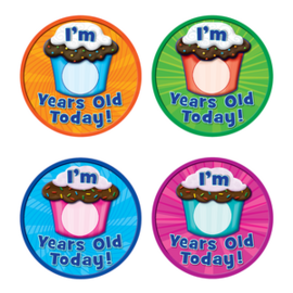 Teacher Created Resources I'm __ Years Old Today Wear 'Em Badges