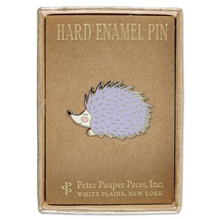 Peter Pauper Press Hard Enamel Pin - Hedgehog