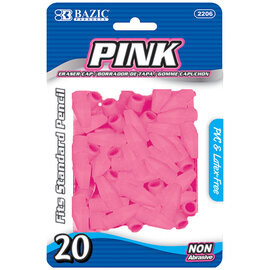 BAZIC BAZIC Pink Eraser Top (20/Pack)