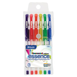 BAZIC BAZIC 6 Fluorescent Color Essence Gel Pen w/ Cushion Grip