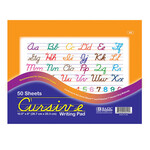 BAZIC BAZIC 50 Ct. 10.5 X 8 Cursive Writing Pad [542]