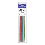 BAZIC Wooden Dowel Round Multi-Colored 3/16" x 12" (15/Bag) [6811]
