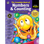 Carson-Dellosa Publishing Group The Complete Book of Numbers & Counting (PreK-1) Book [CD704933]