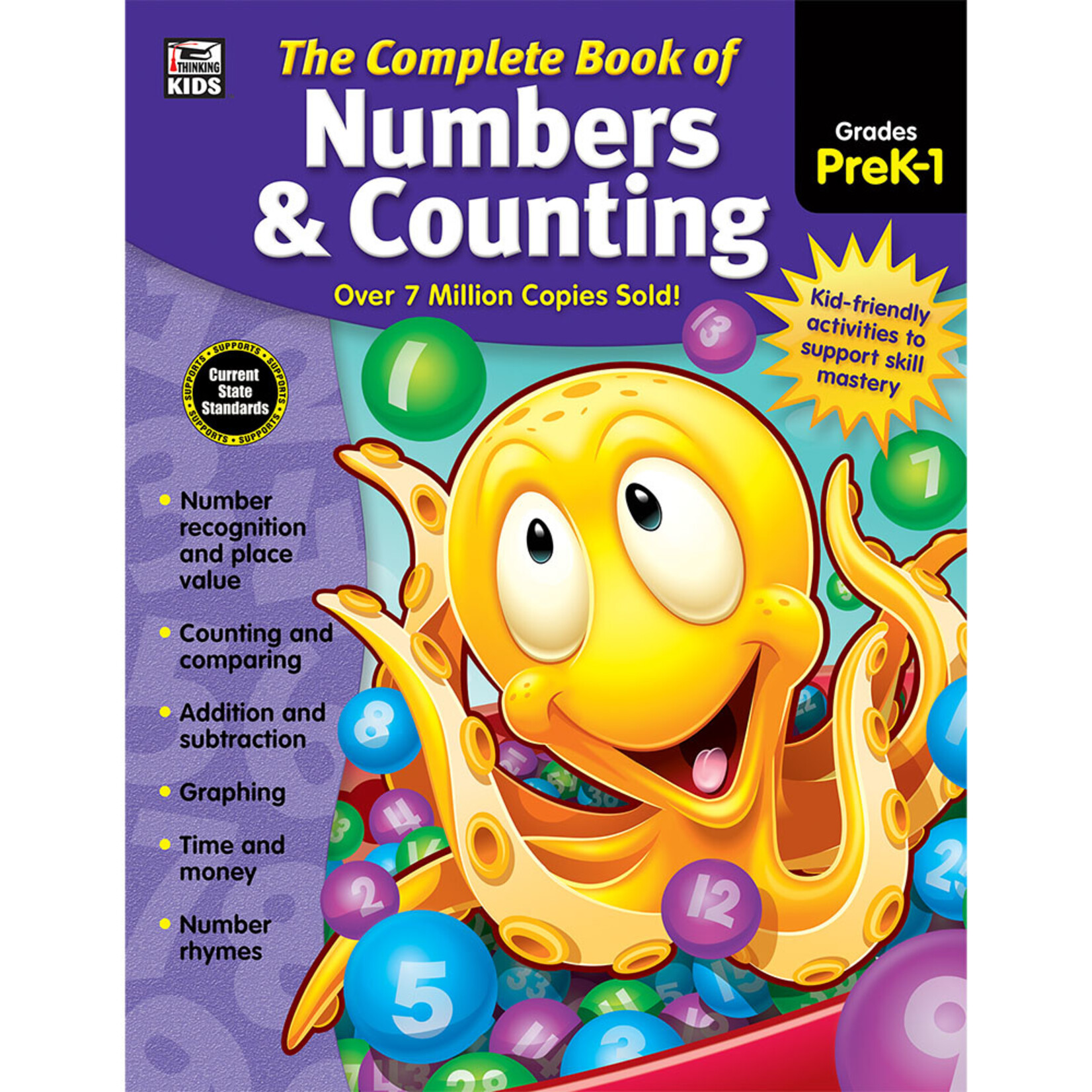 Carson-Dellosa Publishing Group The Complete Book of Numbers & Counting (PreK-1) Book [CD704933]