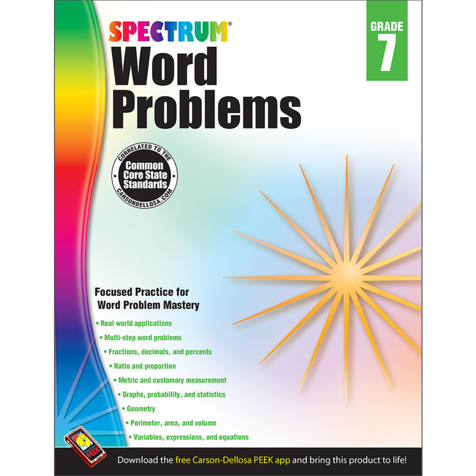 Carson-Dellosa Publishing Group WORD PROBLEMS GRADE 7 [CD704493]