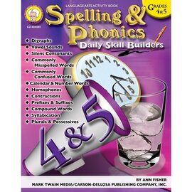 Carson-Dellosa Publishing Group Daily Skill Spelling & Phonics Grades 4-5