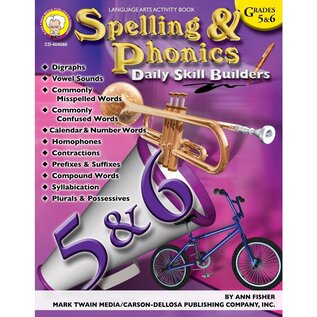 Carson-Dellosa Publishing Group Daily Skill Spelling & Phonics Book Grades 5-6