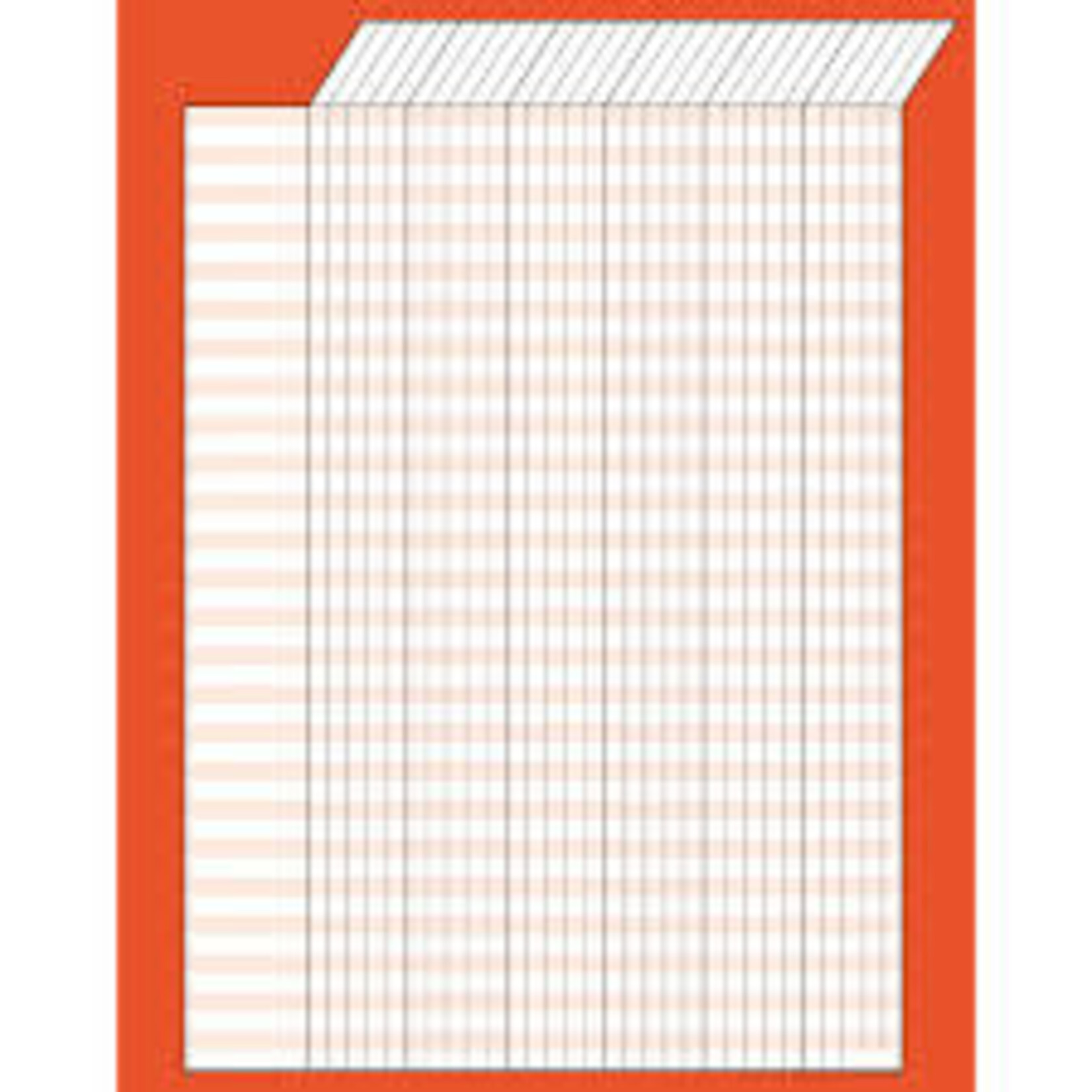 Trend Enterprises RED VERTICAL JUMBO CHART 17x22 [T73201]