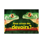 Trend Enterprises Nous avions des devoirs? (French) ARGUS Poster [TA67603]